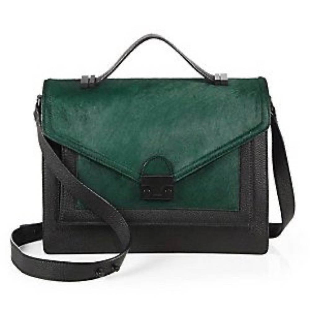 LOEFFLER RANDALL Rider bag forest green purse